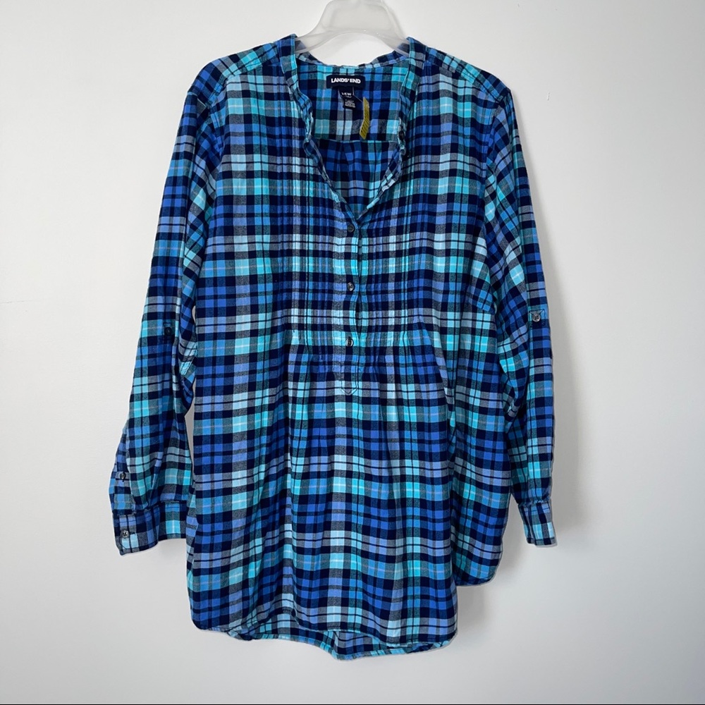 Blue & Teal Plaid